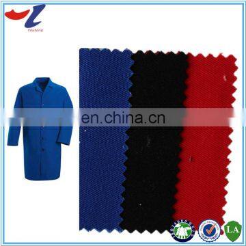 CVC 65/35 oil- water proof twill fabric workwear fabric