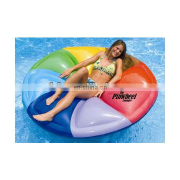 inflatable relax pinwheel island lounger