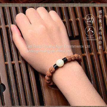 Nepal Small Diamond Bracelets Vajra Bodhi Men Wenwan Lap Beads Bracelets Pu Tizi Retro Bracelet photo-2