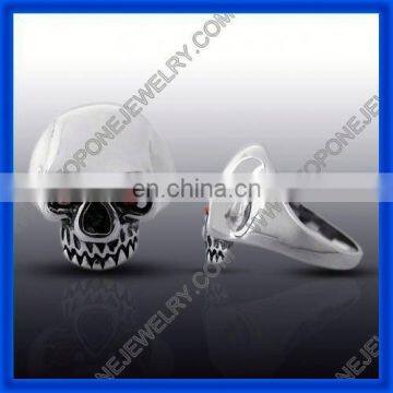 2014 China Cheap Piercing metal skull beads