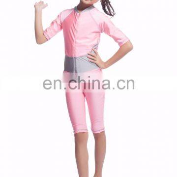 Islamic Children Swimsuits Breathable Swimwear Muslim Girls Swimsuit photo-4