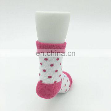 Baby Soft Stripe Pattern Carton Tube Cotton Nonslip Socks photo-3
