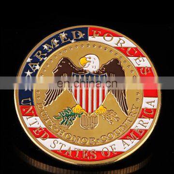 Custom Engraved Souvenir Gold Coin