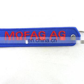 Custom Aviation Gifts Keychain Embroidery Design Key Chain photo-5