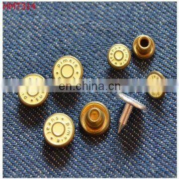 high quality decorative metal jeans rivets