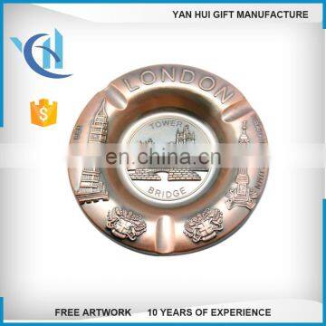 Home Furnishing,Teahouse antique metal ashtray high quality ashtray