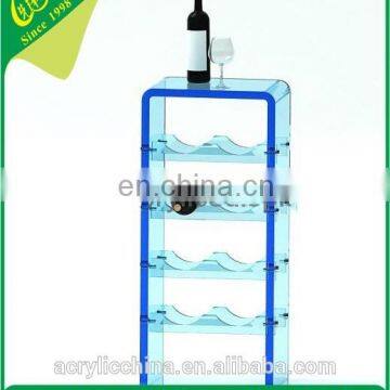 Commecial Modern Design Acrylic Wine Rack Display,wine Display Cabinet for Storage photo-2