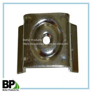 Powder Coated Warning Steel Bollard photo-5