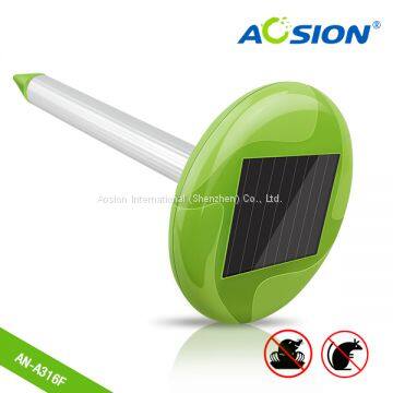 Aosion Solar Mole Repeller With LED Light AN-A316F