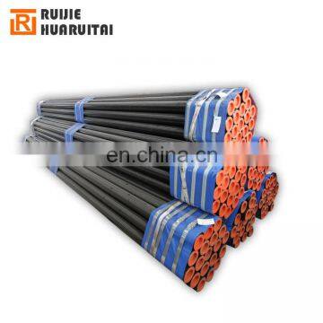 6m length Seamless steel tube sch 40 DN 50 round pipe, st 52 seamless pipe hot sale