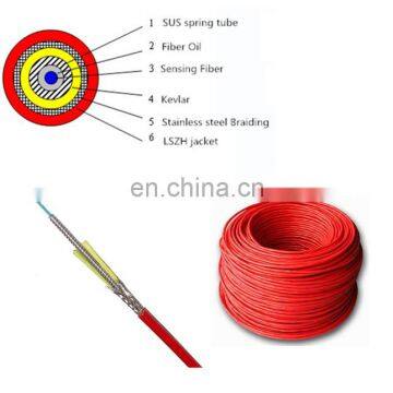 multimode g655 special fiber optic cable for sensing temperature detector