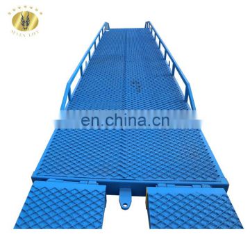 7LYQ Shandong SevenLift ground-to-truck hydraulic loading container truck tilter ramp