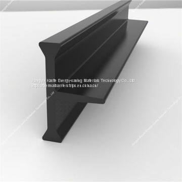 14mm Shape T Glass Fibre Reinforced Polyamide Thermal Break Strip For Thermal Break Aluminium Profiles
