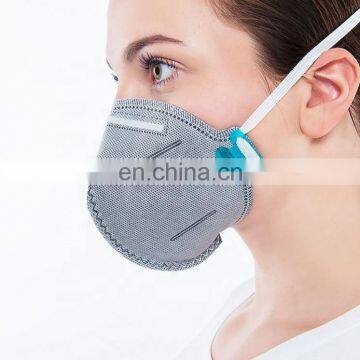 High Quality Adjustable Grey Activated Charcoal Mask Half Mask Respirator