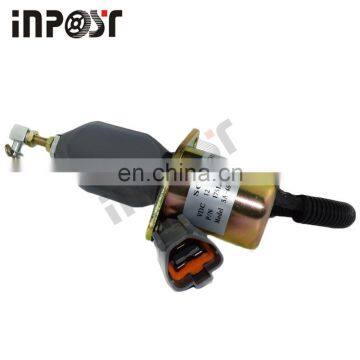 New Stop Solenoid 1751ES-12A3UC12B1S 12V SA-4673-S Small Excavator R60-5