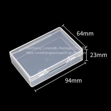 94x64x23mm Weisheng Playing Cards PP Storage Cases Transparent Plastic Box One Deck Playing Cards Packing Case photo-2