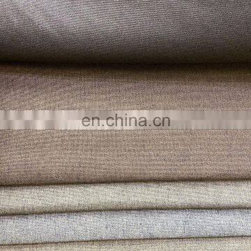 Sofa Fabric High Quality Upholster 100% Polyester Woven Trending Products Coating Sofa Linen Look Fabric