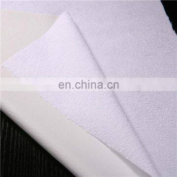 Waterproof Breathable Hypoallergenic Cotton Terry Laminated Fabric photo-2