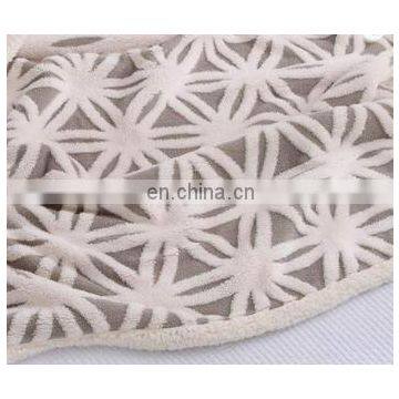 100% Polyester Sherpa Flannel Blanket Two Sides Brushed Cozy Fleece Throw photo-6