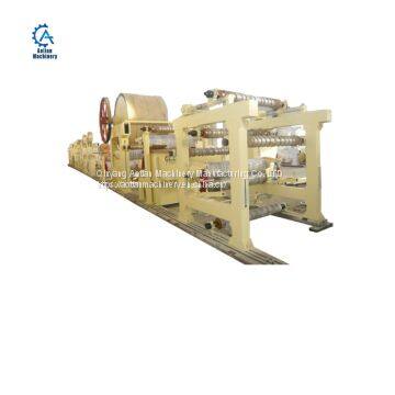 Waste Paper Pulp Paper Machine Equipment Manufacturing Toilet Paper Making Machine photo-2