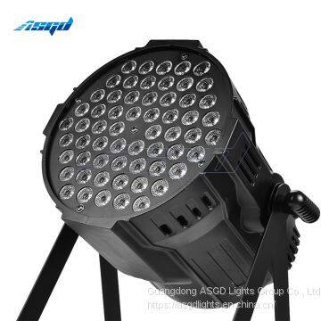 ASGD 54 RGBW 4in1 Aluminum Led Par Lighting Professional Stage Lighting Performance Lighting photo-5