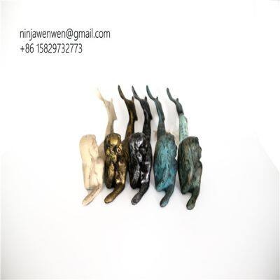 New Arrive Cast Iron Mermaid Decoration Metal Mermaid for House photo-3