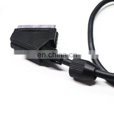 Multiple Shieldings Full HD 1.5M SCART Cable 21-Pin Precision Connector Audio Cable photo-3