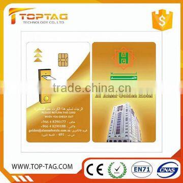 ISO7816 IC Contact Smart Card SLE4442 SLE5542 Contact Smart Card PVC Free Sample