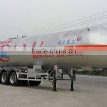 56m3 LPG tanker semi trailer, fuel tanker trailer