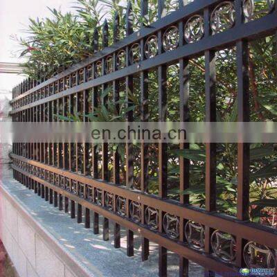 Pvc Coated Anti Climb Galvanized Steel Wire Zinc Steel Guardrail Palisade Fence Panels