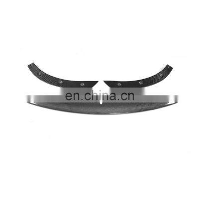 W213 E Class 3pcs/set Carbon Fiber Front Chin Lip for Mercedes Ben z W213 E43 AMG Sport Sedan 17-18 photo-4