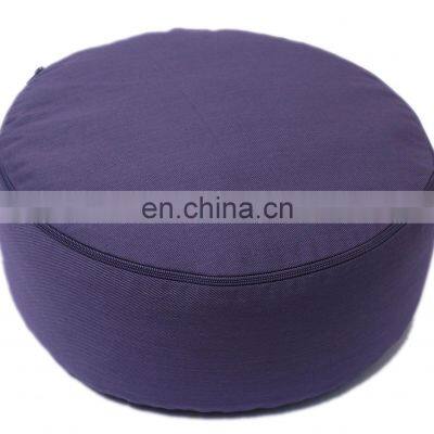 Best quality Indian manufacture zafu non pleated meditation cushions