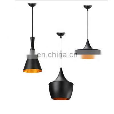 Vintage Retro Horn Shape Light pendant light Single Chandelier Lamp Creatives Lighting Hanging Lamps