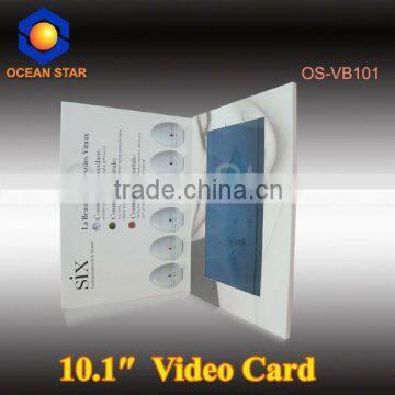 10.1inch LCD Video Brochure Card Advertising/wedding Invitation Card photo-2