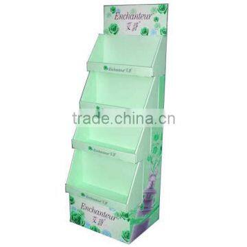 socks retail promotion portable cardboard display shelf wiht hooks