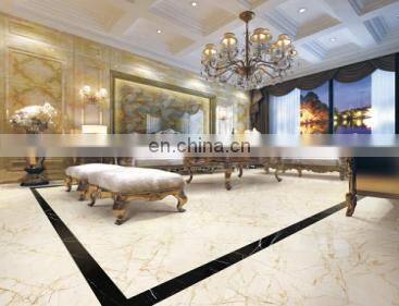 Customized Design Nano Diamond Crystal Marble Glazed Polished Tile for Flooring Porcelain Ceramics photo-2