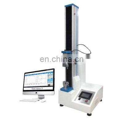 touch screen tensile strength tester 5kn servo universal tensile strength tester for wire and cable