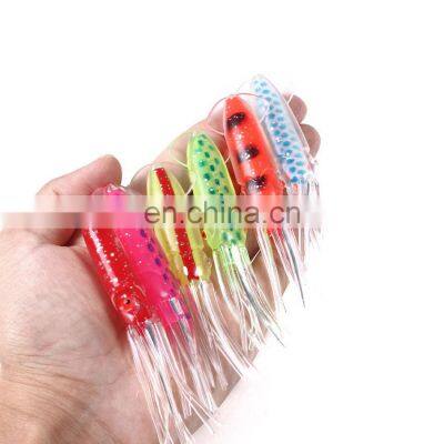 10cm 53g Six in a bag Beard Bait Octopus Lure Squid Lure