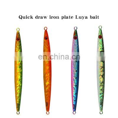 New Design 160g 200g Wholesale Fishing Sinking Slow Pitch Jig Slow Metal Lead Jigging Lures photo-2