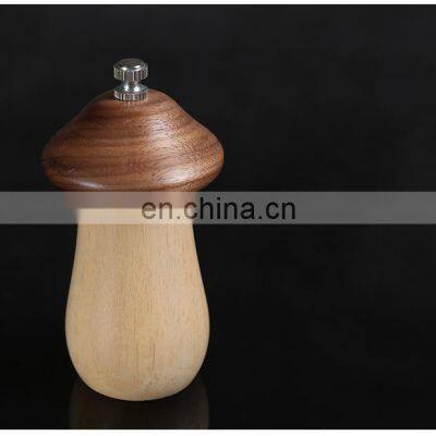 Hot Selling New Arrival Customized Wood Mill Hand Bottle Salt Pepper Grinder Mill photo-2