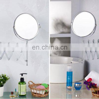 Wall Mounted Extended Folding Double Side Bathroom Makeup Mirror photo-2