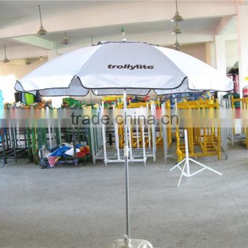 6.5ft adjustable vented windproof outdoor sun garden parasol umbrella