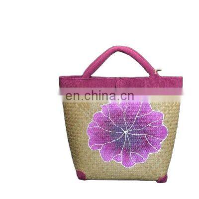 Seagrass Handbag Best Price from Vietnam/ Vintage Classic Bags Natural Seagrass Handbags