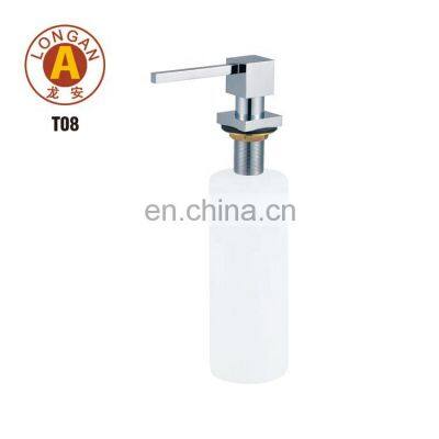 Longan Bathroom Kitchen 500Ml Manual Hand Foam Pump Liquid Soap Perfume Dispenser With Foam Pump Soap Supplier From China photo-3