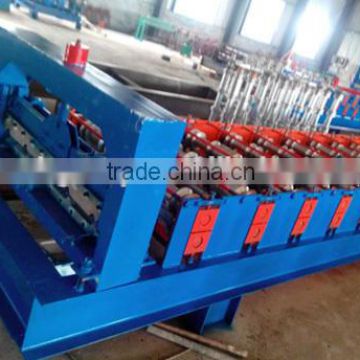 Corrugated iron sheet roller / decoiler