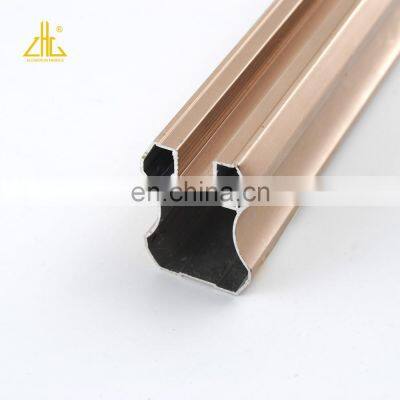 China Factory ZHONGLIAN Aluminium Extrusion Furniture Aluminum Profile for Wardrobe photo-5