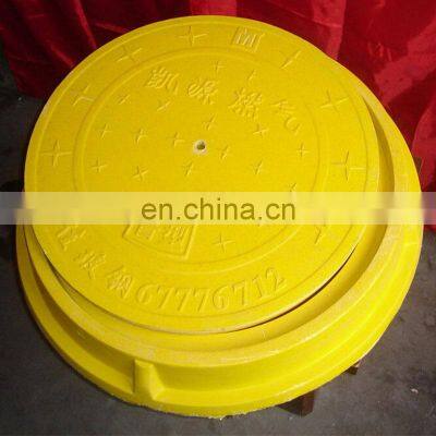 EN124 Открытый прозрачный композитный смоляной БМС люк D400 photo-2