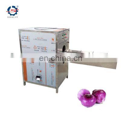 Automatic Onion Peeler Onion Peeling Roots Removing Machine