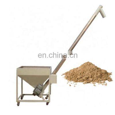 wood chips sand screw conveyor for powder