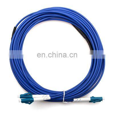 LC/UPC-LC/UPC Singlemode Duplex Steel Armored FO Patch Cord